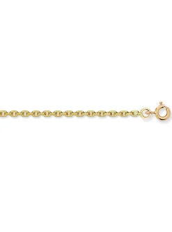 Chaîne or jaune 9 carats maille forçat 2.1mm