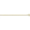 Chaîne or jaune 9 carats maille forçat 1.4mm