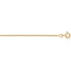 Chaîne or jaune 750/1000 maille gourmette 1.1mm