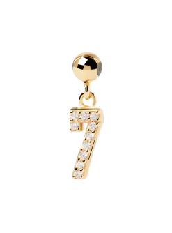 Charm PdPaola Numéro 7 doré
