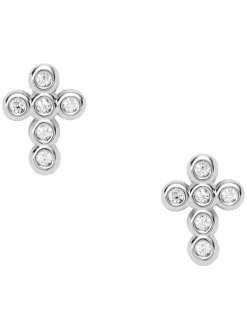 Clous d'oreilles Fossil Crosses