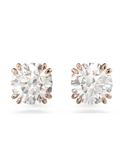 Clous d'oreilles Swarovski Constella rosés