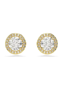 Clous d'oreilles Swarovski Una dorées