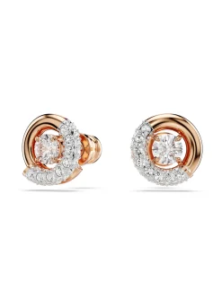 Clous d'oreilles Swarovski Dextera rosés