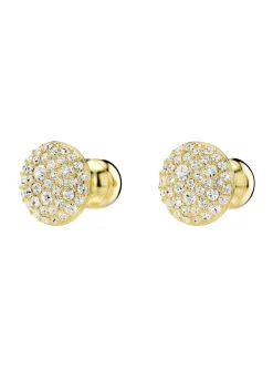 Clous d'oreilles Swarovski Meteora dorés