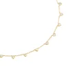 Collier Agatha Adorée argent doré coeurs oxydes