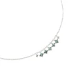 Collier Agatha Beloved argent rhodié pampilles oxyde