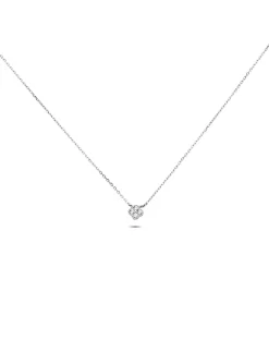 Collier Agatha Beloved argent fleur oxydes