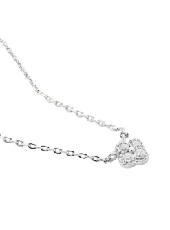 Collier Agatha Beloved argent fleur oxydes