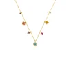 Collier Agatha Beloved pampilles multicolores