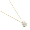 Collier Agatha Felicia doré trèfle
