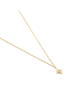 Collier Agatha Ourse étoile argent doré