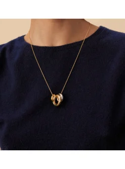 Collier Agatha Trijonc doré