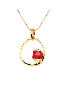 Collier Andréa Marazzini Musa rouge