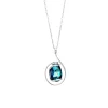 Collier Andréa Marazzini Mini Drop Bermuda Blue