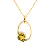 Collier Andrea Marazzini Musa Citrino doré