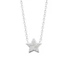 Collier Brillaxis argent et étoiles_x005f_x000D_oxydes de zirconium