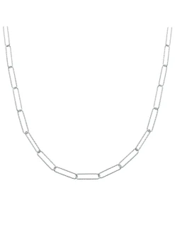 Collier Brillaxis argent trombone ciselé
