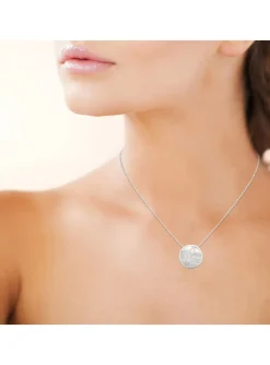 Collier brillaxis argent et nacre