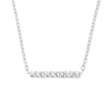 Collier Brillaxis barrette or 18 carats diamants