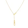 Collier Brillaxis Cravate or 18 carats