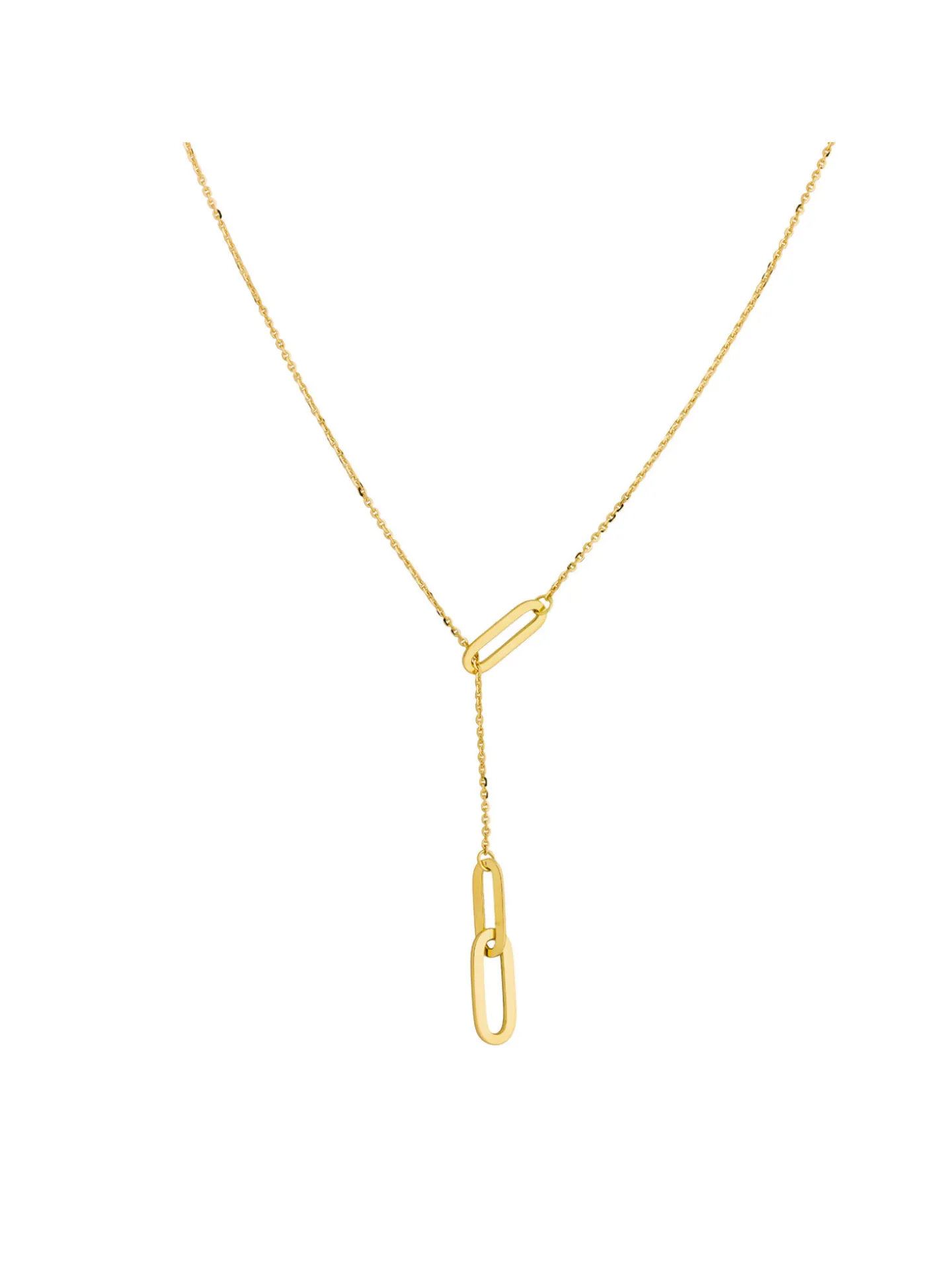 Collier Brillaxis Cravate or 18 carats