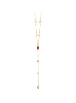 Collier Brillaxis en Y et oxydes de zirconium
