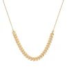 Collier Brillaxis feuillage chic