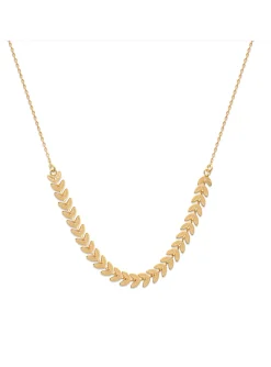 Collier Brillaxis feuillage chic