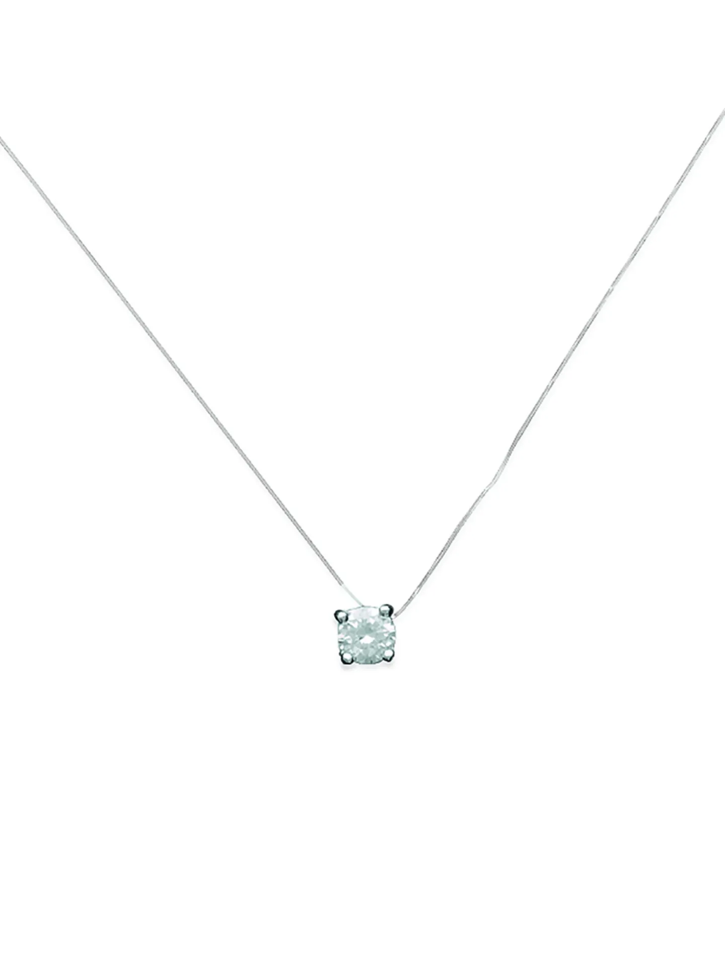 Collier Brillaxis fil de nylon oxydes 4 griffes