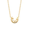 Collier Brillaxis lune étoiles et oxydes