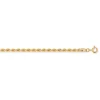 Collier Brillaxis maille corde or jaune 18 carats