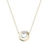 Collier Brillaxis or 18 carats diamant