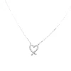 Collier Brillaxis or blanc 18 carats et diamants