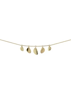 Collier Brillaxis pampilles diamantées en or 18 cts
