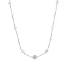 Collier Brillaxis pastilles argent
