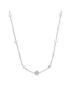 Collier Brillaxis pastilles argent