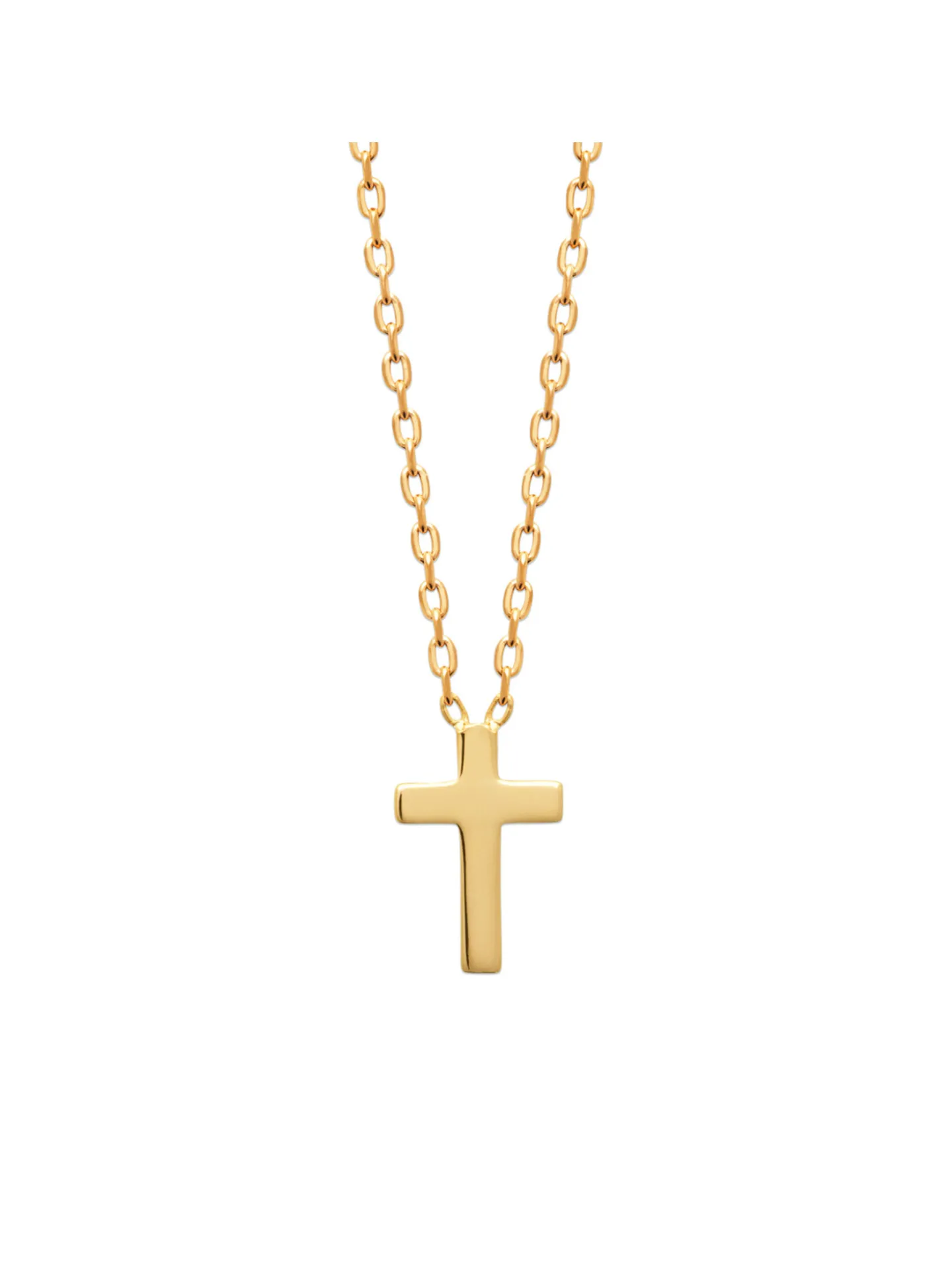 Collier Brillaxis pendentif croix chretienne