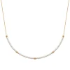 Collier Brillaxis perles plaqué or