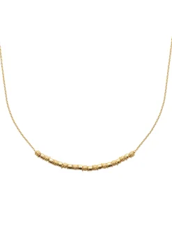 Collier Brillaxis perles plaqué or