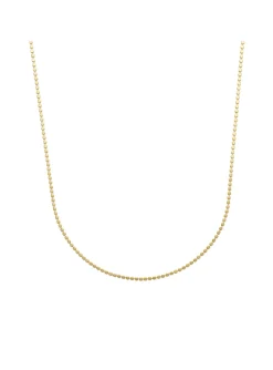 Collier Brillaxis petites pastilles plaqué or
