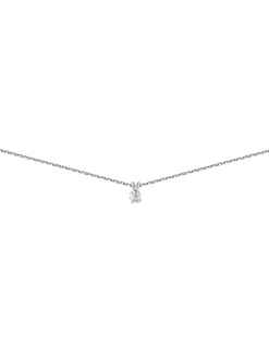Collier brillaxis solitaire diamant 4 griffes or_x005f_x000D_0.10 ct