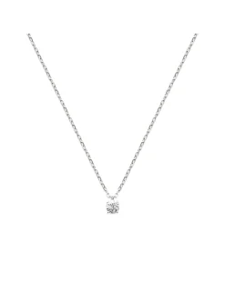 Collier Brillaxis solitaire 3mm