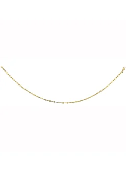 Collier Brillaxis style maille cheval en or 9 carats