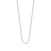 Collier chaîne Lotus Silver maille forçat