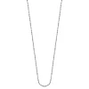 Collier chaîne Lotus Silver maille torsade