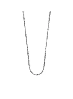 Collier chaîne Lotus Silver