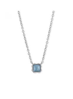 Collier Coeur de Lion BrirthstoneMars Aventurine bleue