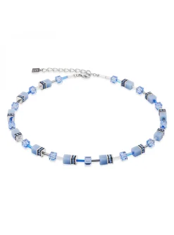 Collier Coeur de Lion GeoCUBE Iconic Monobleu