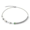 Collier Coeur de Lion GeoCUBE Precious Fusion Chunky_x005f_x000D_Chain vert clair